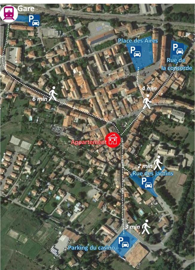 Appartement 4 Pers Plein Centre Ville, Wifi, Balcon Laragne-Monteglin 外观 照片